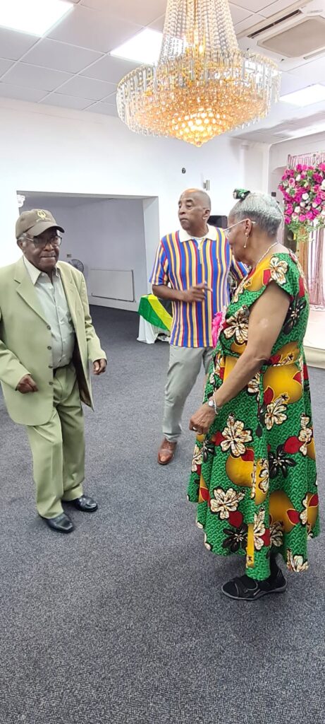 Vernita, Llewellyn and Roy shake a leg