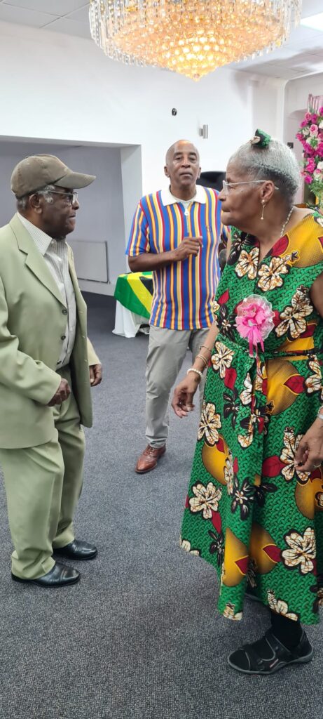 Vernita, Llewellyn and Roy dancing