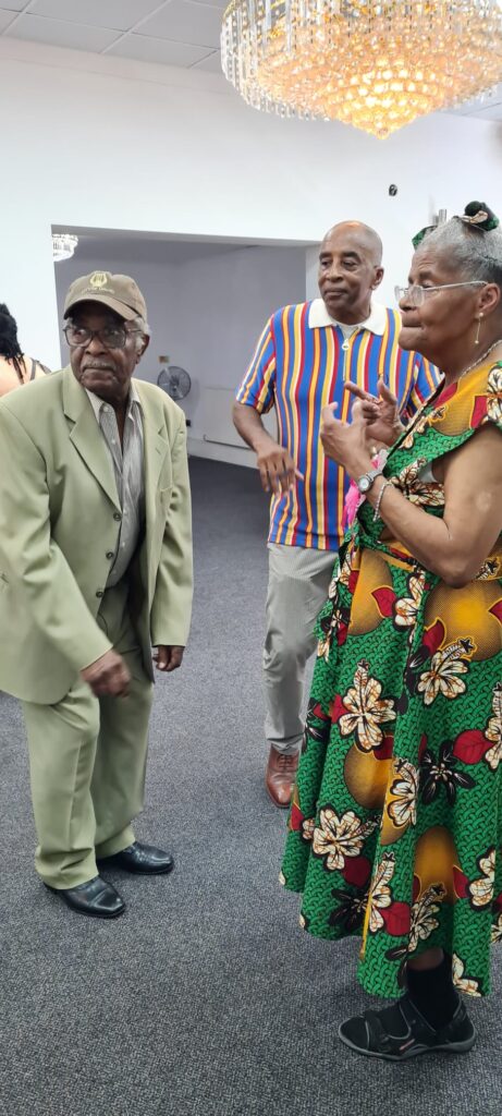 One more time - Vernita, Llewellyn and Roy take to the dance floor