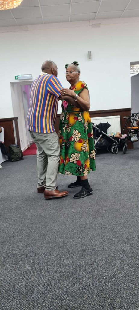 Vernita and Roy dancing