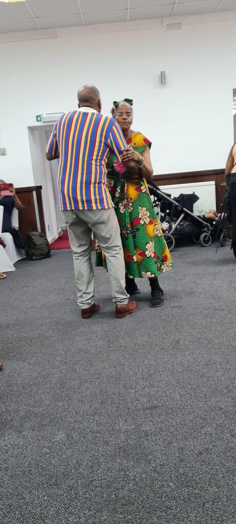 Vernita and Roy dance the night away