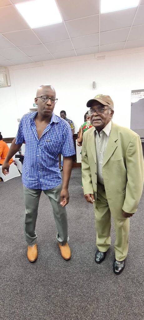 Llewellyn and Chris on the dance floor