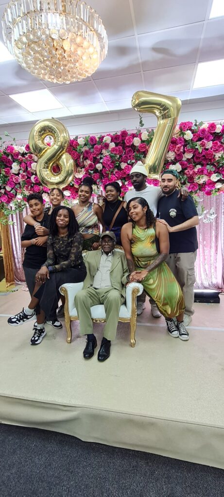 Uncle Llewellyn and Grand children