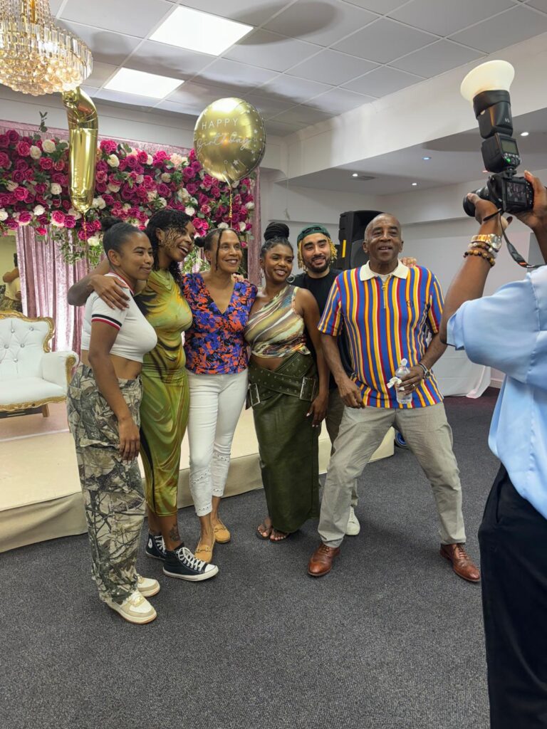 Roy with the children