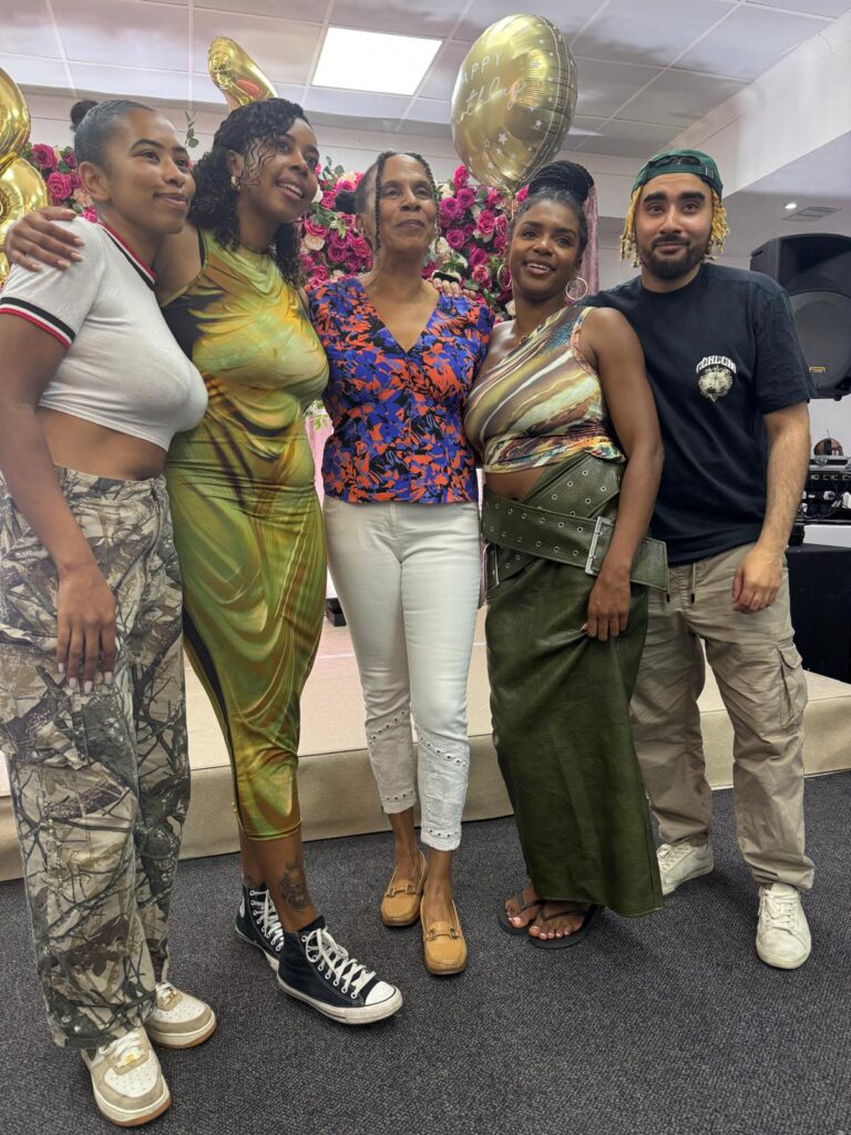 Jacqui and the Grandchildren