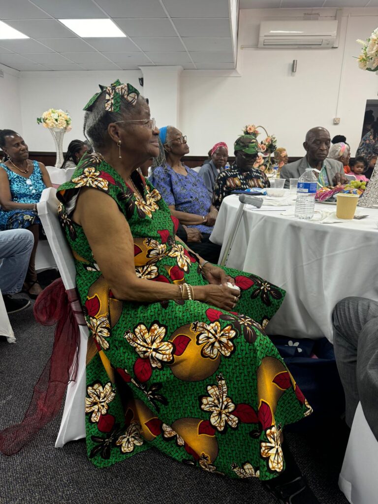 Vernita enjoying the party