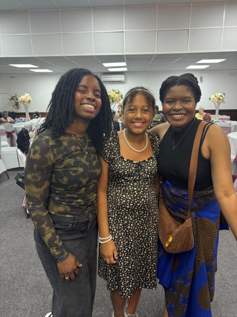 Kaeshelle, Keren, and Matilda pose