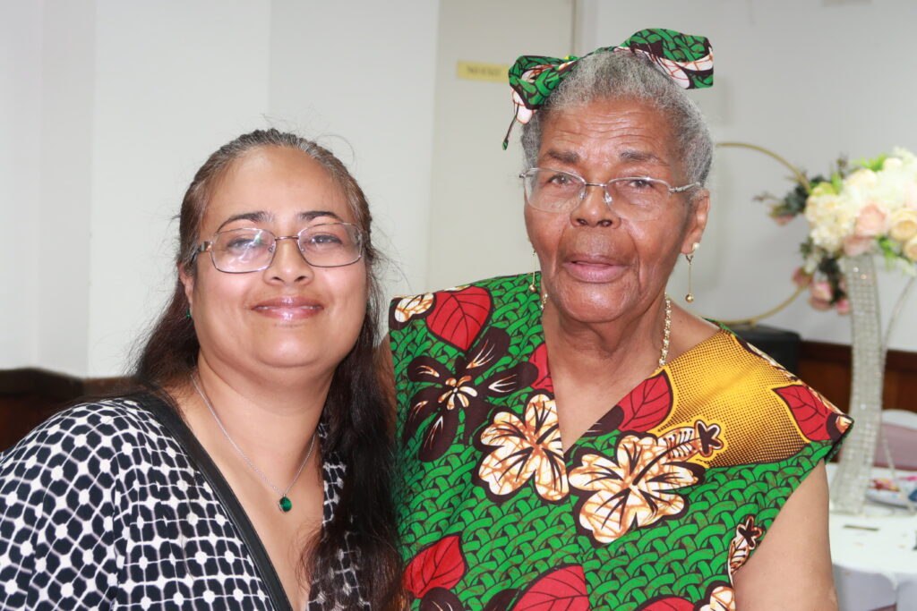 Vernita &amp; Tehmina pose