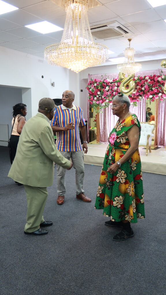 Vernita, Llewellyn and Roy on the dance floor