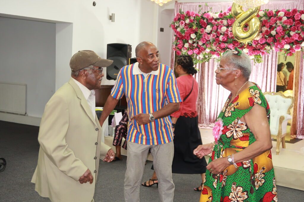 Vernita, Llewellyn and Roy strutting their stuff