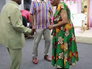 Vernita, Llewellyn and Roy dancing