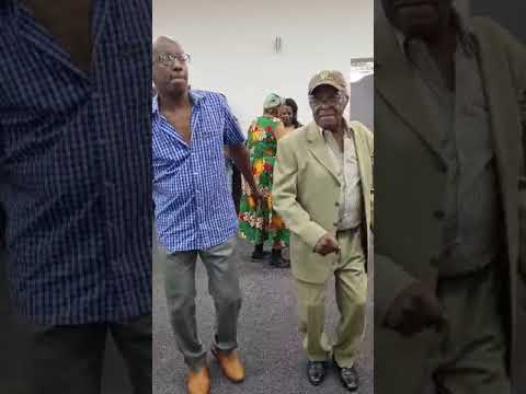 Llewellyn and Chris dance to 'Don't Worry'